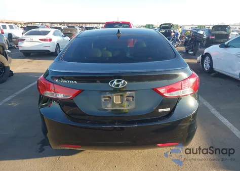 2012 Hyundai Elantra Limited z USA, uszkodzony, nr VIN 5NPDH4AE3CH121186